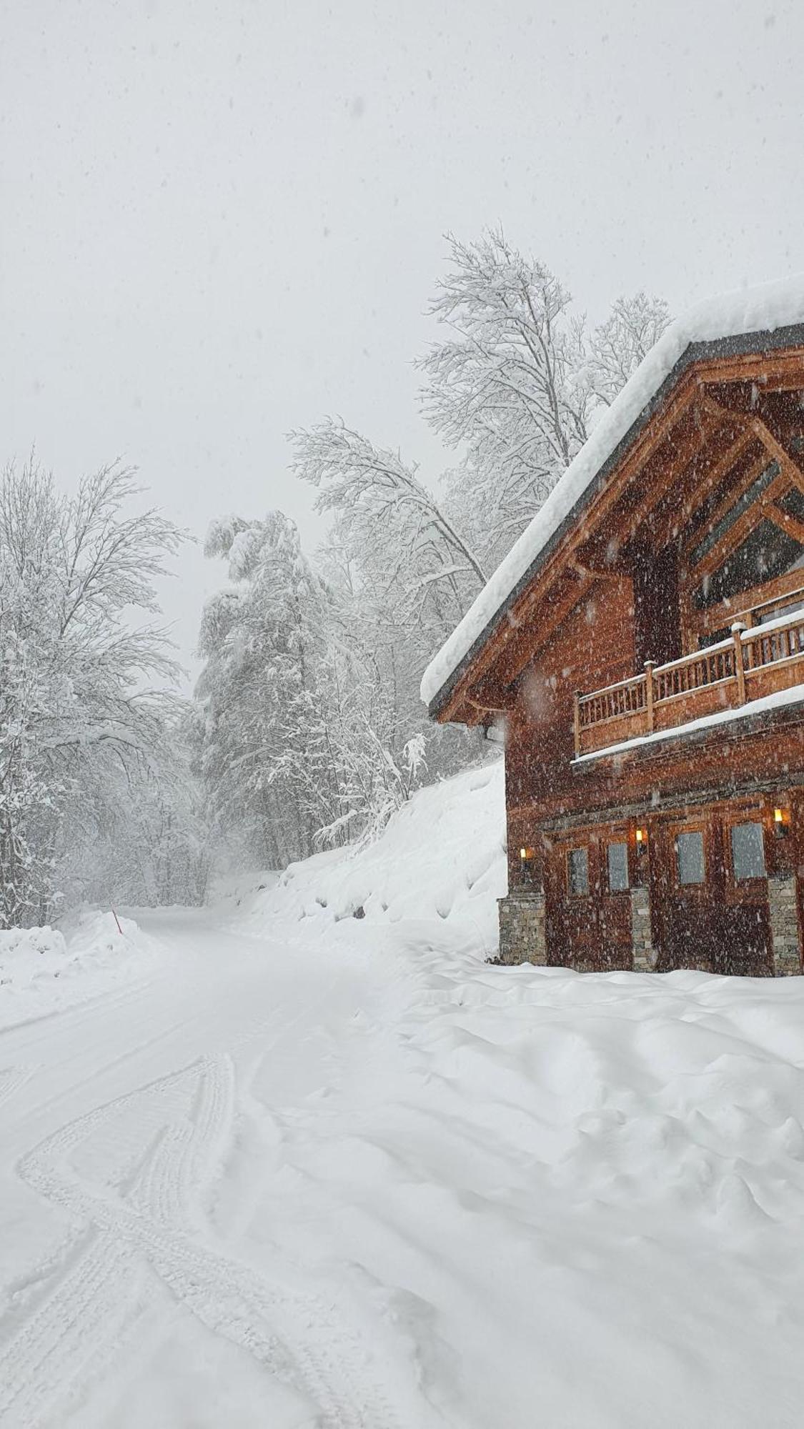 Chalet Entier 110M2 Avec Vue Et Sauna A 10 Min Des Pistes Sainte-Foy-Tarentaise Exteriér fotografie